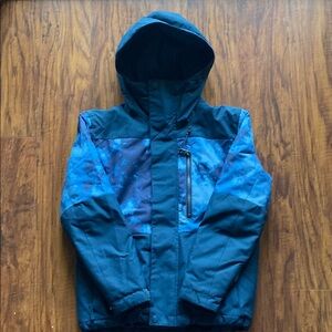 Quicksilver Kids Blue Ski/Snowboard Jacket (Size 8/XS)